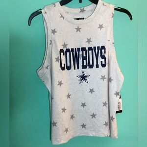 NFL Dallas Cowboys Sleepwear Tank Top Size Medium NWT